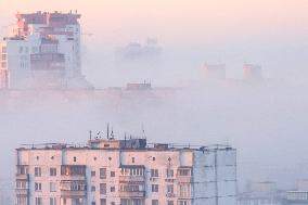 Fog over Kyiv