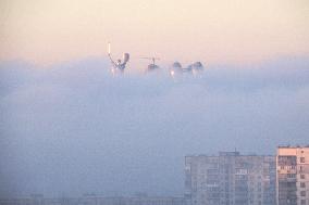 Fog over Kyiv