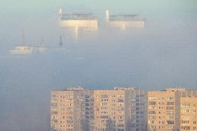 Fog over Kyiv