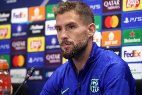 Inigo Martinrez press conference before the Champions League match against Brest