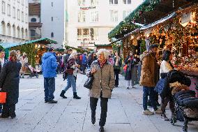 Christkindlmarkt-Munich Christmas Market Opened