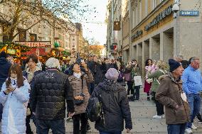 Christkindlmarkt-Munich Christmas Market Opened