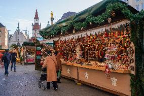 Christkindlmarkt-Munich Christmas Market Opened