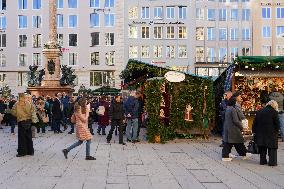 Christkindlmarkt-Munich Christmas Market Opened