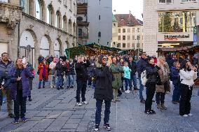 Christkindlmarkt-Munich Christmas Market Opened