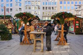 Christkindlmarkt-Munich Christmas Market Opened