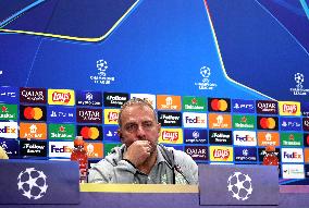 Hansi Flick press conference before the Champions League match against Brest