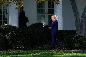 Biden Pardons the Thanksgiving Turkey - Washington