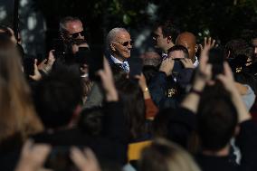 President Biden Pardons Turkeys At White House