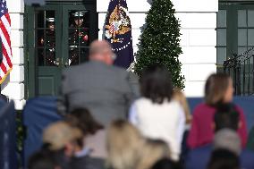 President Biden Pardons Turkeys At White House