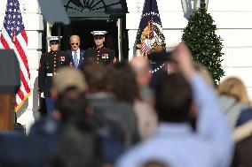 President Biden Pardons Turkeys At White House