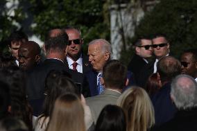 President Biden Pardons Turkeys At White House