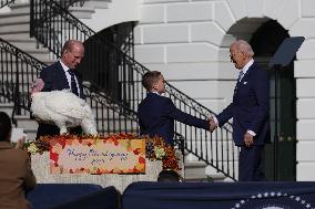 President Biden Pardons Turkeys At White House