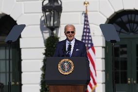 President Biden Pardons Turkeys At White House