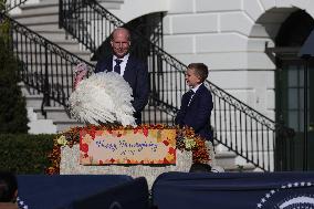 President Biden Pardons Turkeys At White House