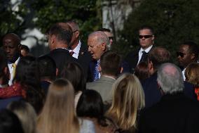 President Biden Pardons Turkeys At White House