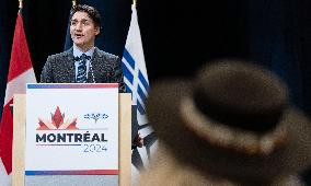 Justin Trudeau at the NATO Parliamentary Assembly - Montreal