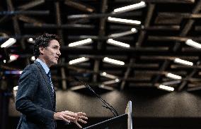 Justin Trudeau at the NATO Parliamentary Assembly - Montreal