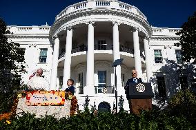 Biden Pardons the Thanksgiving Turkey - Washington