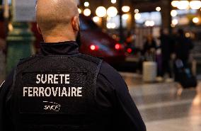 Minister of Transports at Gare du Nord - Paris