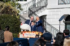 President Joe Biden Pardoned Peach And Blossom, Two Minnesota Turkeys