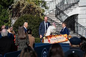 President Joe Biden Pardoned Peach And Blossom, Two Minnesota Turkeys