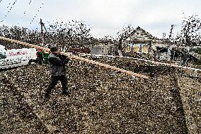 Russian occupiers hit Zaporizhzhia with drones