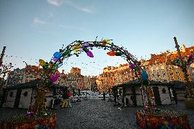 Warsaw Christmas Season Preparations