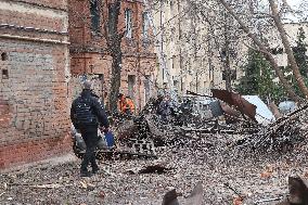 Russia strikes Kharkiv with missile on morning of November 25