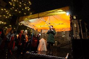 Demo And Candle Light Event For International Women's Day In Bonn