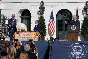 DC: President Biden hold a Pardon Turkey ceremony