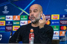 Manchester City Training Session And Press Conference - UEFA Champions League 2024/25 League Phase MD5