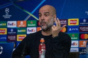 Manchester City Training Session And Press Conference - UEFA Champions League 2024/25 League Phase MD5