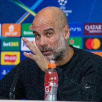 Manchester City Training Session And Press Conference - UEFA Champions League 2024/25 League Phase MD5