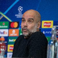 Manchester City Training Session And Press Conference - UEFA Champions League 2024/25 League Phase MD5