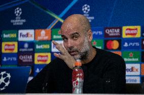 Manchester City Training Session And Press Conference - UEFA Champions League 2024/25 League Phase MD5