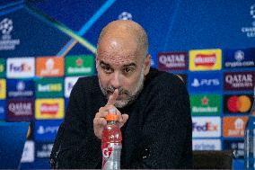 Manchester City Training Session And Press Conference - UEFA Champions League 2024/25 League Phase MD5