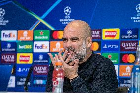 Manchester City Training Session And Press Conference - UEFA Champions League 2024/25 League Phase MD5