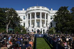 DC: President Biden hold a Pardon Turkey ceremony