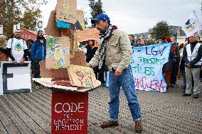 Toulouse: Gathering And Hearings At The Administrative Court Against The Planned A69 Highway