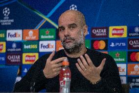 Manchester City Training Session And Press Conference - UEFA Champions League 2024/25 League Phase MD5