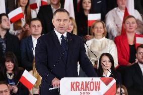 Karol Nawrocki Announced As Law And Justice Party Presidential Candidate