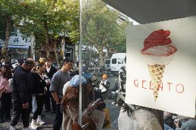 Sette Gelato Ice Cream Shop in Hangzhou