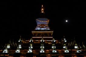 Zunsheng forest of pagodas in Daocheng