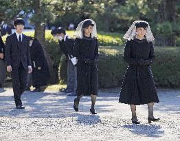 Funeral of Japan's Princess Yuriko in Tokyo