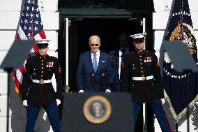 Biden Pardons The Thanksgiving Turkey - Washington