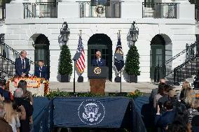 Biden Pardons The Thanksgiving Turkey - Washington