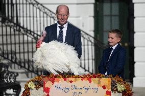 Biden Pardons The Thanksgiving Turkey - Washington