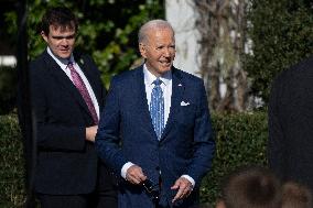 Biden Pardons The Thanksgiving Turkey - Washington