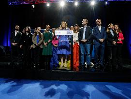 Reformist Elena Lasconi Campaigns For Runoff - Bucharest